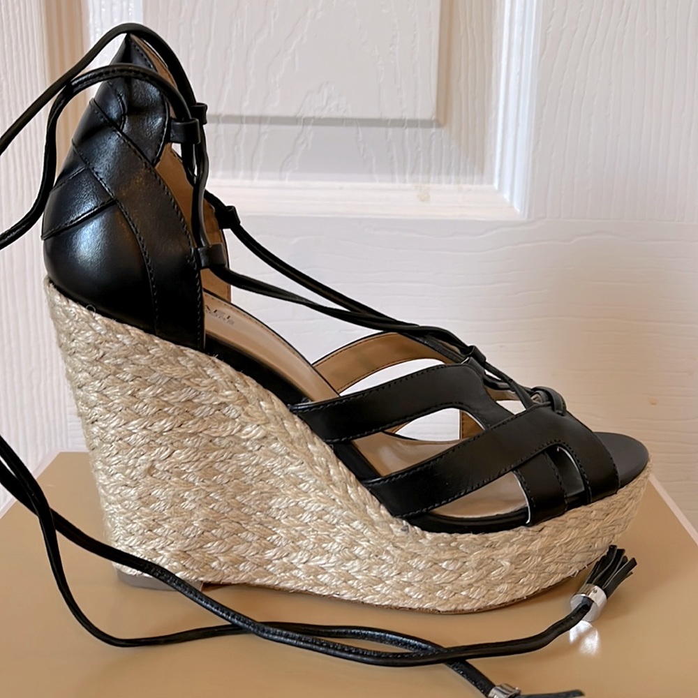 Michael Kors Mirabel Wedge (black) - Picture 3 of 8